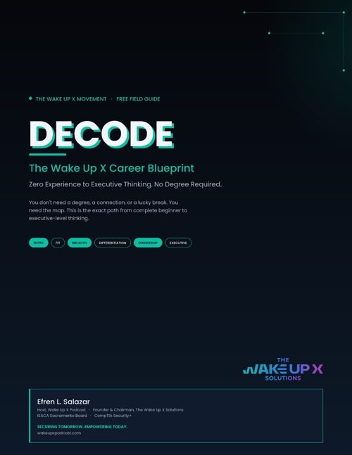 Cover of DECODE: The Wake Up X Playbook